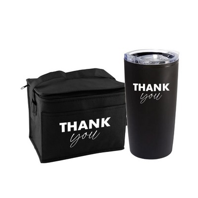 Welcome Stainless Tumbler with Cooler