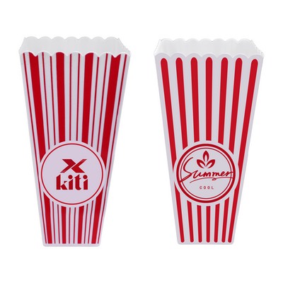 Reusable Plastic Popcorn Bucket For Movie Night