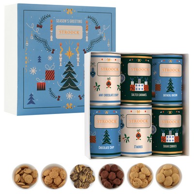 6 Way Crave Cookie Collection - 4" Tube, Option 1