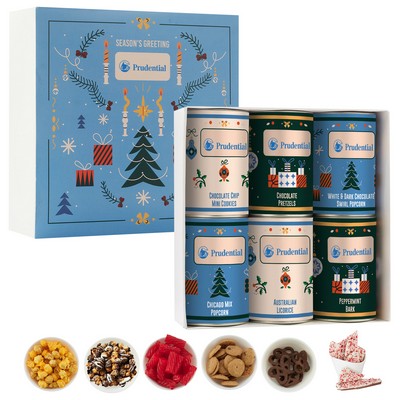 6 Way Crave Snacks Collection - 4" Tube, Option 1